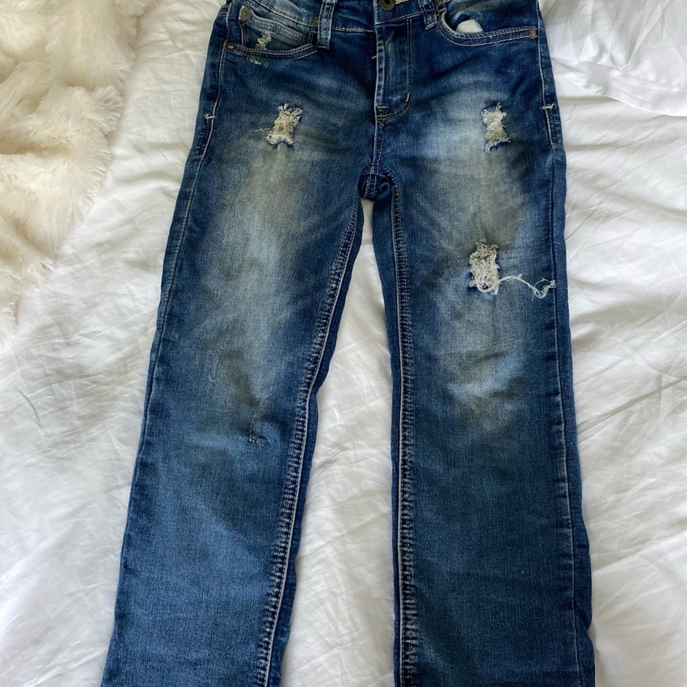 Distressed Hudson Jeans - Size 6 Boys